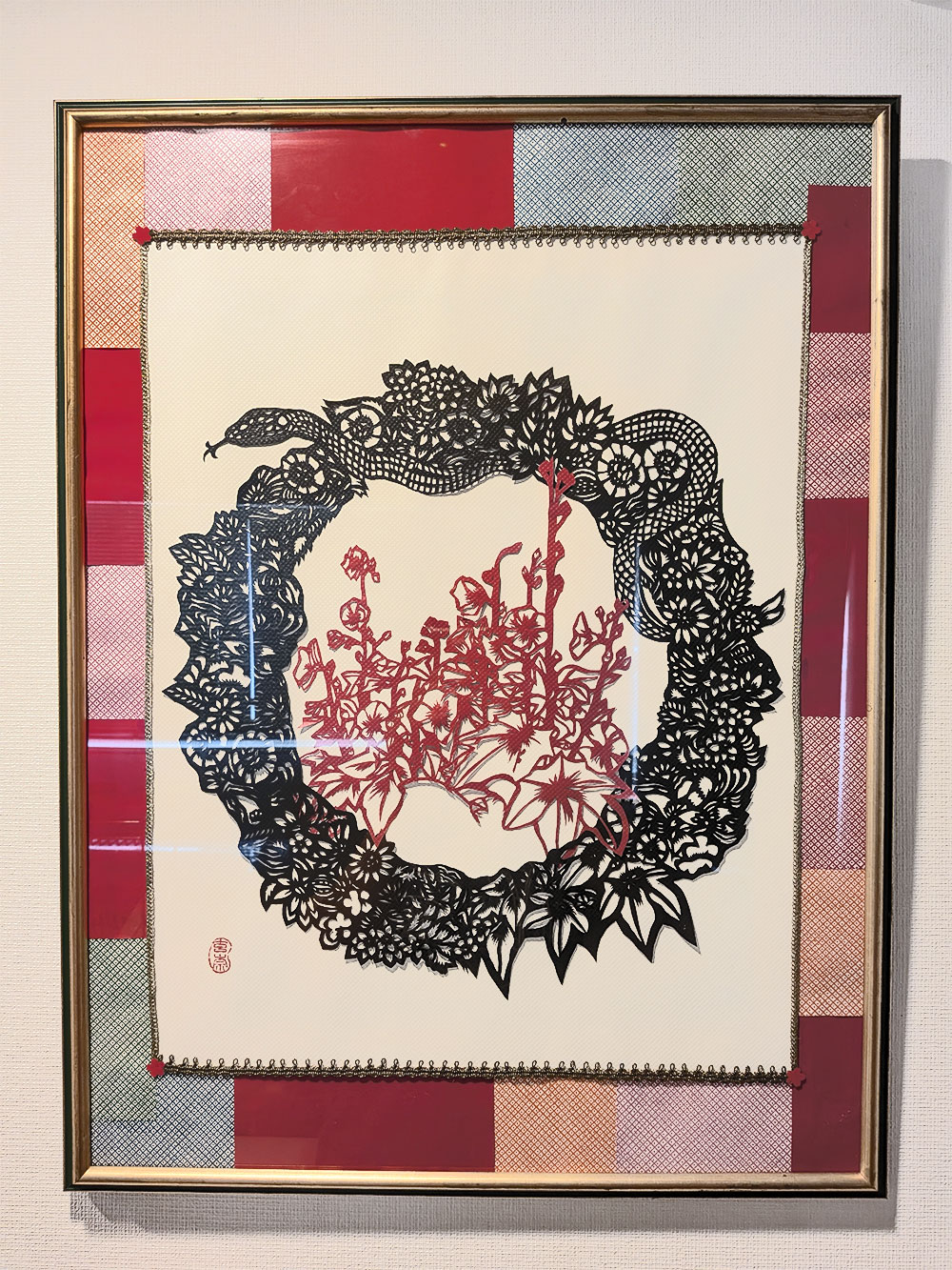 切り絵作品
